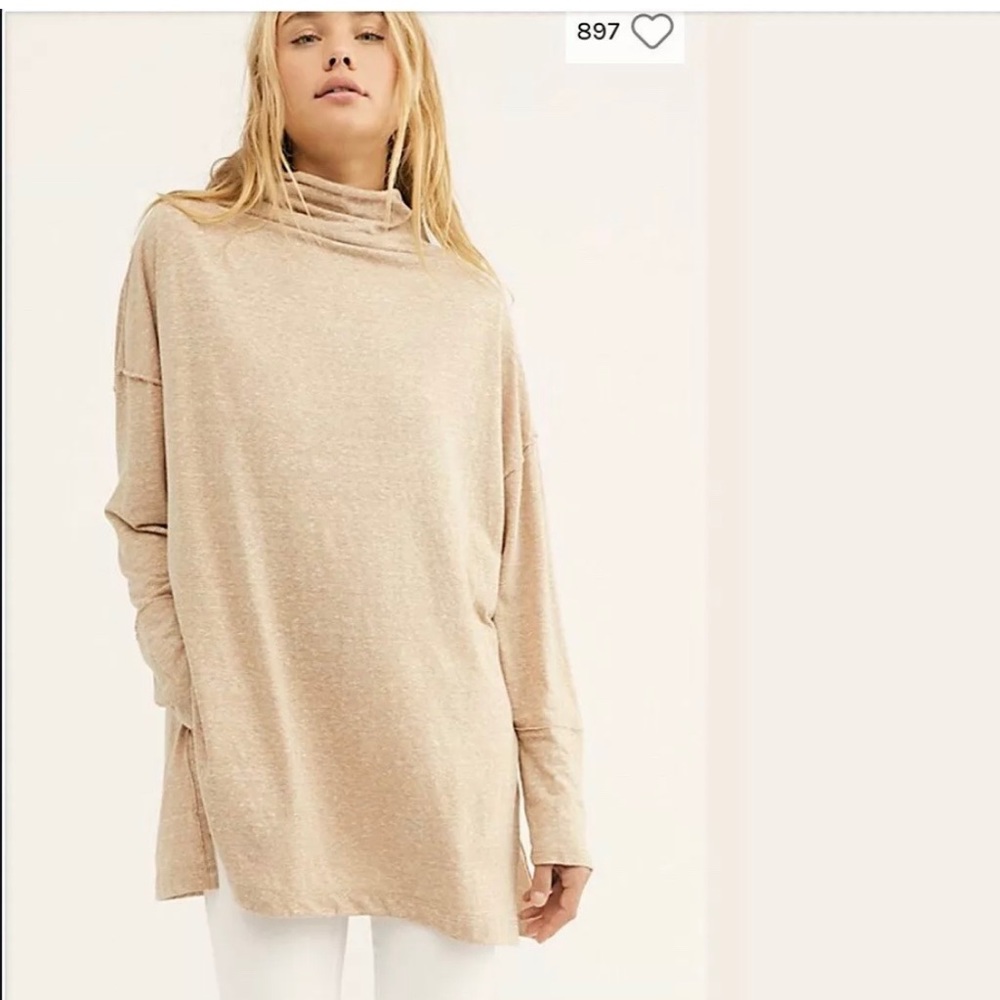 Free people we the free bella vista tunic top NWT